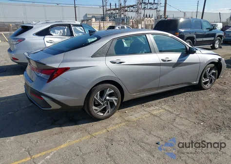 2025 Hyundai Elantra Sel Sport из США, поврежденный, VIN KMHLM4DG7SU983587